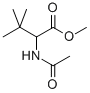 Valine,  N-acetyl-3-methyl-,  methyl  ester 结构式
