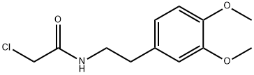 2-CHLORO-N-(2-(3,4-DIMETHOXYPHENYL)ETHYL)ACETAMIDE Struktur