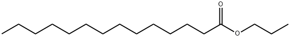 肉豆蔻酸丙酯,14303-70-9,结构式