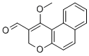 1-METHOXY-2-FORMYL-3H-BENZO[F]CHROMENE 结构式