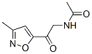 143034-79-1 Acetamide,  N-[2-(3-methyl-5-isoxazolyl)-2-oxoethyl]-
