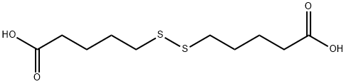 Pentanoic acid, 5,5'-dithiobis- (9CI) Struktur