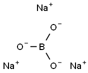 ほう酸三ナトリウム 化学構造式