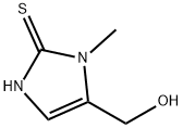 (3-METHYL-2-SULFANYL-1H-3LAMBDA〜5〜-IMIDAZOL-4-YL)-METHANOL 化学構造式