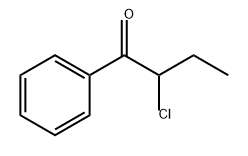 1-Butanone, 2-chloro-1-phenyl- (9CI) 结构式