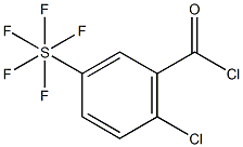 2-Chloro-5-(pentafluorosulfur)benzoylchloride|