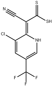 2-(3-Chloro-5-trifluoromethyl-pyridin-2-yl)-3,3-dimercapto-acrylonitrile|