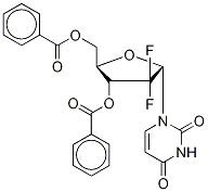 1'-Epi 2',2'-Difluoro-2'-deoxyuridine 3',5'-Dibenzoate Structure
