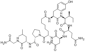 [ASU1,6]-オキシトシン 化学構造式