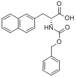 Cbz-3-(2-萘基)-D-丙氨酸, 143218-10-4, 结构式