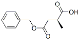 Butanedioic acid, methyl-, 4-(phenylmethyl) ester, (2S)- (9CI) Structure