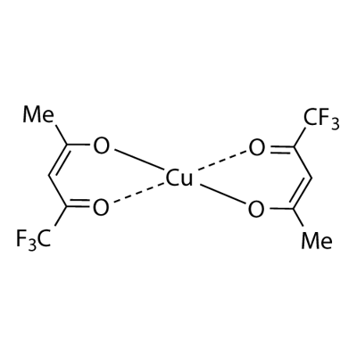 COPPER(II) TRIFLUOROACETYLACETONATE Struktur