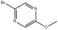 2-溴-5-甲氧基吡嗪,143250-10-6,结构式