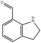 7-INDOLINECARBOXALDEHYDE Struktur
