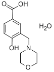 4-HYDROXY-3-(MORPHOLINOMETHYL)벤조산수화물