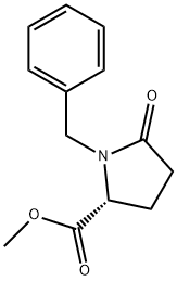 (R)-METHYL 1-BENZYL-5-OXOPYRROLIDINE-2-CARBOXYLATE Struktur