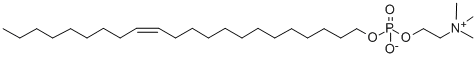 erucylphosphocholine,143317-74-2,结构式