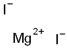 碘化镁, 14332-62-8, 结构式