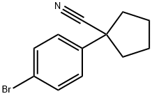1-(4-Bromophenyl)cyclopentanecarbonitrile