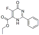 ethyl 5-fluoro-6-oxo-2-phenyl-3H-pyrimidine-4-carboxylate,143329-00-4,结构式