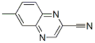 2-Quinoxalinecarbonitrile,  6-methyl- Structure