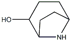 exo-8-Azabicyclo[3.2.1]octan-2-ol, 143343-43-5, 结构式