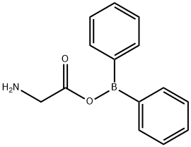 Glycyl diphenylborinate, 95% 化学構造式