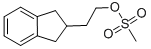 1H-INDENE-2-ETHANOL,2,3-DIHYDRO-,2-METHANESULFONATE 化学構造式