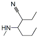 2-Ethyl-3-(methylamino)hexanenitrile Struktur