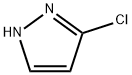 3-chloro-1H-pyrazole Struktur