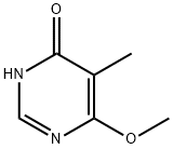 4-Pyrimidinol, 6-methoxy-5-methyl- (8CI) 化学構造式