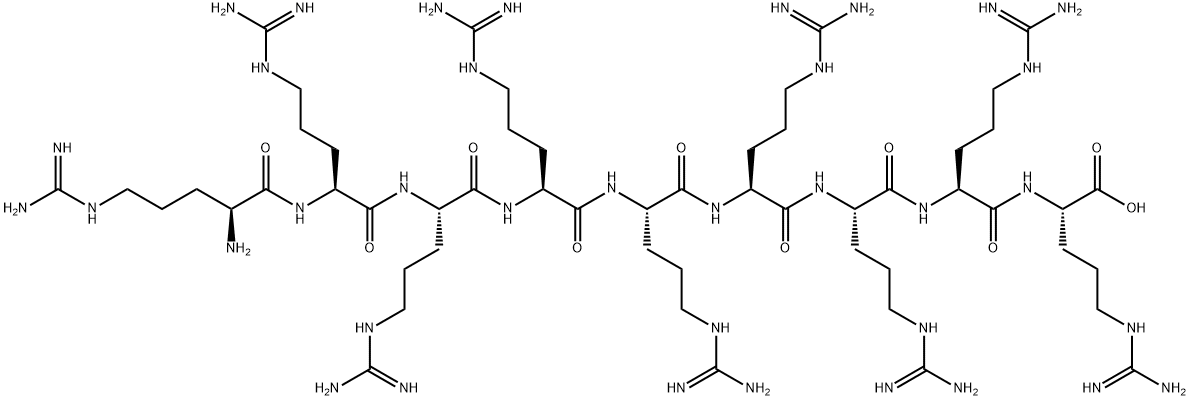 九聚精氨酸,143413-47-2,结构式