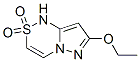 1H-Pyrazolo[5,1-c][1,2,4]thiadiazine,7-ethoxy-,2,2-dioxide(9CI) Structure