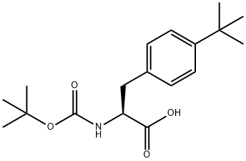 BOC-L-4-TERT-BUTYL-PHE Structure