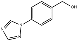 4-(1H-1,2,4-三唑-1-基)苄醇,143426-50-0,结构式