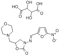 フラルタドン (+)-酒石酸塩 化学構造式