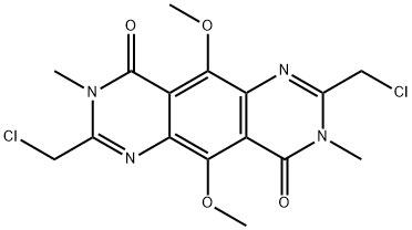 143430-34-6 Pyrimido[4,5-g]quinazoline-4,9-dione,  2,7-bis(chloromethyl)-3,8-dihydro-5,10-dimethoxy-3,8-dimethyl-