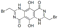 Pyrimido[4,5-g]quinazoline-4,9-dione,  2,7-bis(bromomethyl)-1,6-dihydro-5,10-dihydroxy-  (9CI) Structure