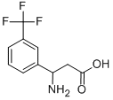 143438-91-9 3-アミノ-3-[3-(トリフルオロメチル)フェニル]プロパン酸