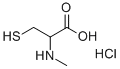 3-巯基-2-(甲基氨基)丙酸盐酸盐, 14344-46-8, 结构式