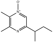 Pyrazine, 2,3-dimethyl-5-(1-methylpropyl)-, 1-oxide (9CI) Structure