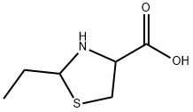L-噻唑啉-4甲酸乙酯 结构式