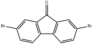 2,7-二溴-9-芴酮,14348-75-5,结构式