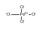 tetrachloropalladium 结构式