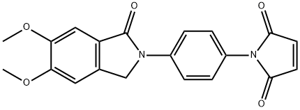N-(4-(5 6-DIMETHOXY-N-PHTHALIMIDINYL) Structure