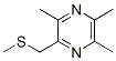 Pyrazine, trimethyl[(methylthio)methyl]- (9CI) Structure