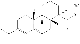 ABIETIC ACID SODIUM SALT Structure