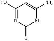 2(1H)-Pyrimidinone, 6-amino-4-hydroxy- (9CI) 结构式