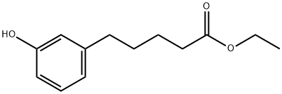 5-(3-羟基苯基)戊酸乙酯 结构式