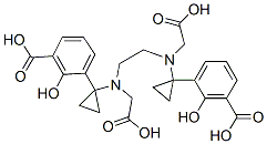 N,N'-bis(2-hydroxy-5-(ethylene-beta-carboxy)benzyl)ethylenediamine N,N'-diacetic acid,143557-99-7,结构式